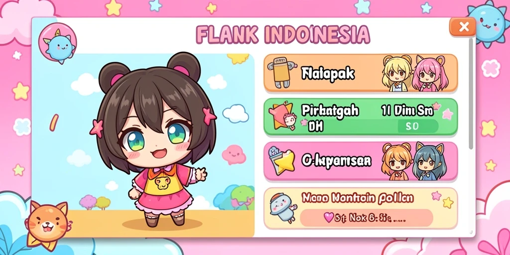 Tampilan antarmuka utama game 666F yang menarik.