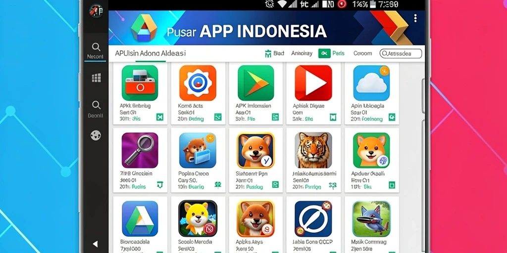 Tampilan awal permainan yang menarik dan intuitif.