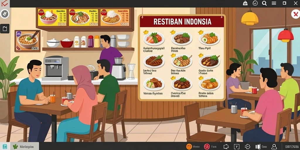 Screenshot menunjukkan karakter utama dalam aksi penuh adrenalin.