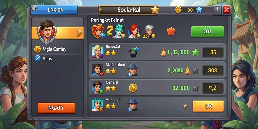 Screenshot aplikasi BOS01 menunjukkan aksi seru di level pertama.