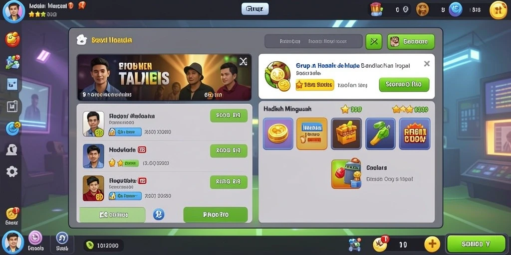 Tampilan awal GOGOREJEKI yang menarik dan colorful.