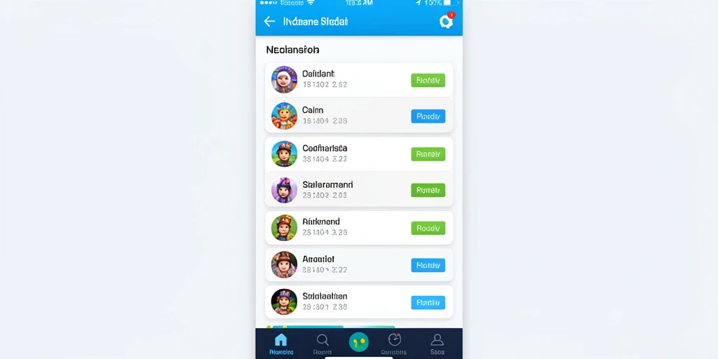 Antarmuka aplikasi yang menarik dan modern.