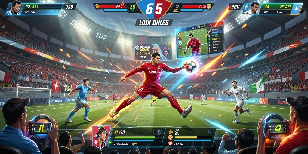 Screenshot menunjukkan tampilan antarmuka yang menarik dan colorfull.