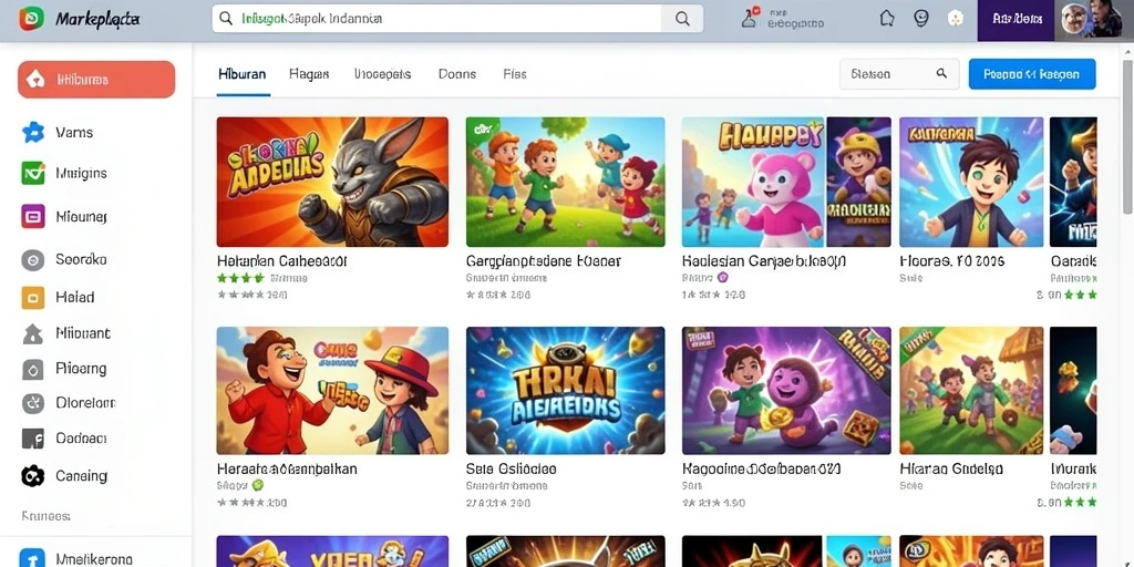 Screenshot menampilkan karakter utama dalam aksi.