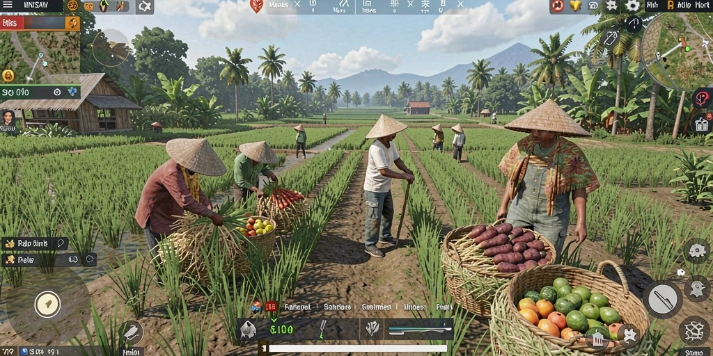 Antarmuka pengguna yang intuitif dan menarik.