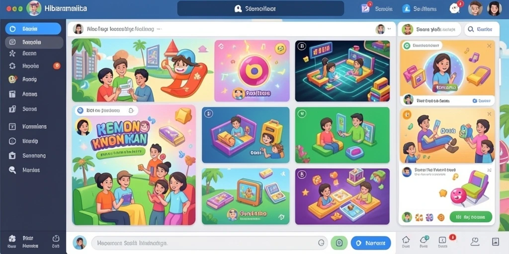 Screenshot memperlihatkan tampilan antarmuka yang menarik.