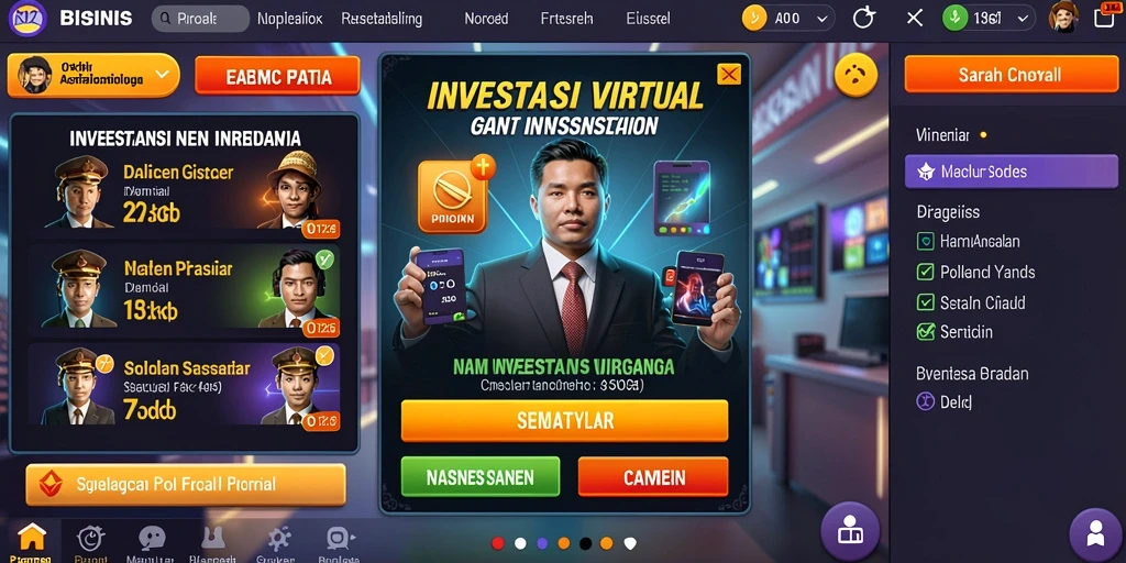 Tampilan antarmuka yang user-friendly.