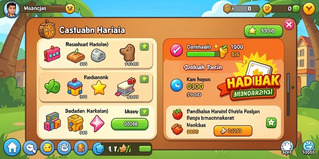 Tampilan antarmuka yang bersih dan ramah pengguna.