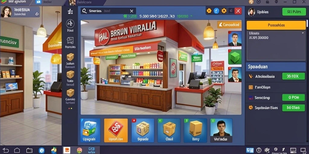 Tampilan antarmuka yang menarik dan user-friendly.