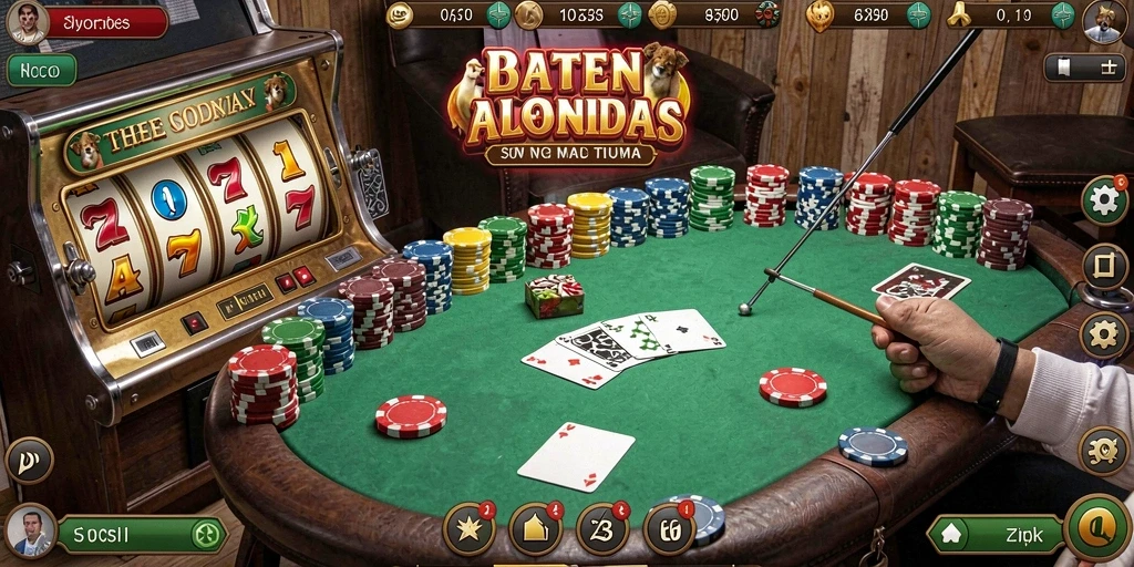 Tampilan grafis mesin slot yang memukau.
