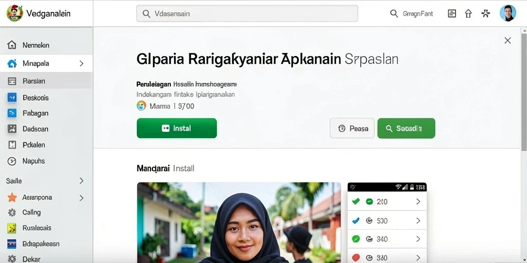 Tampilan berwarna-warni yang menarik.