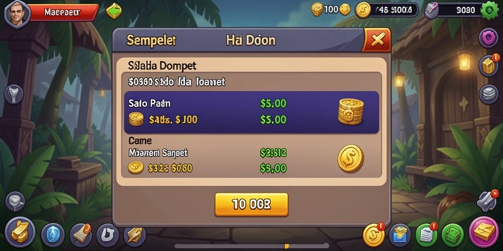 Screenshot menampilkan karakter utama dalam pertempuran epik.