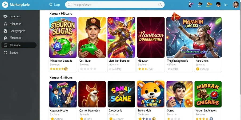 Tangkapan layar menampilkan aksi seru dalam game.