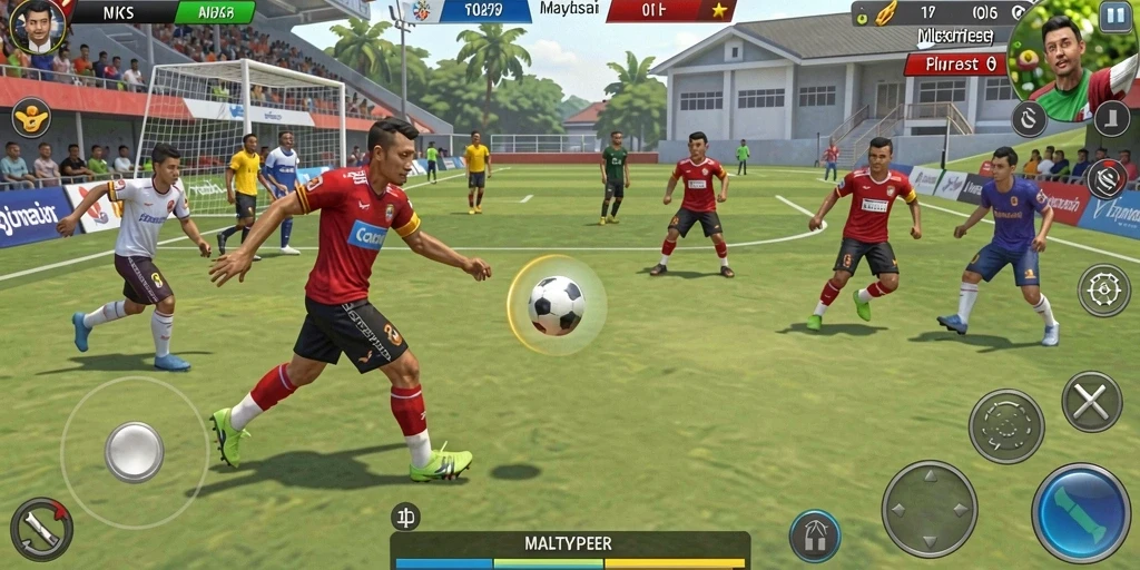 Screenshot aplikasi TVTOTO menampilkan antarmuka pengguna yang menarik.