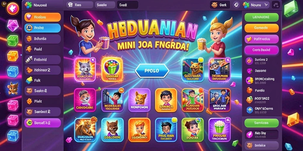Tampilan utama WATITOTO yang menarik dan mudah dinavigasi.